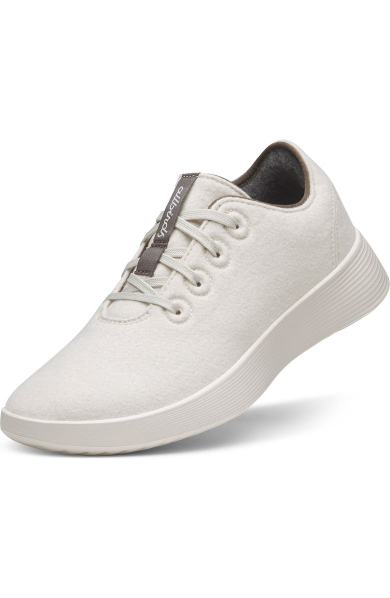 Allbirds Wool Runner Go Sneaker, Main, color, Weathered White/ Twilight