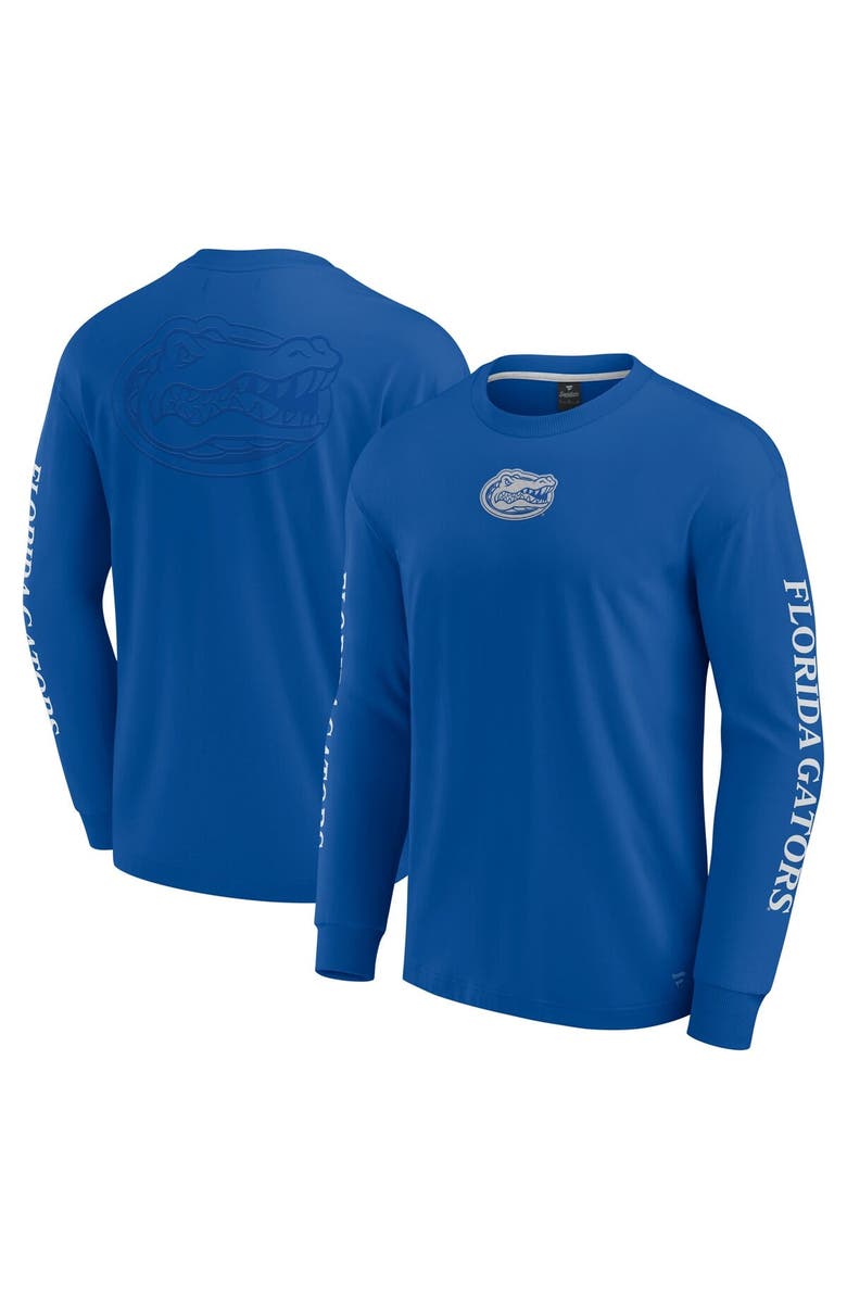 FANATICS Men's Fanatics Royal Florida Gators Strive Long Sleeve T-Shirt, Main, color, Royal