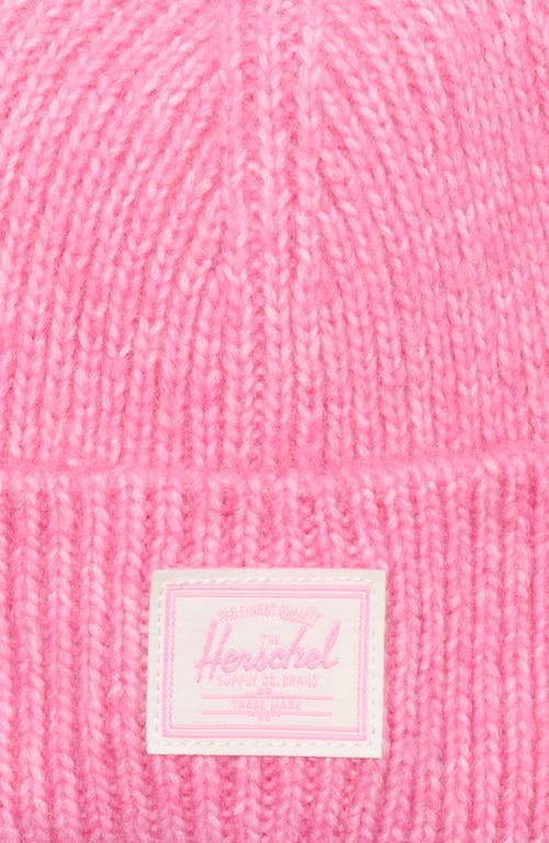 Herschel Supply Co . Supersoft Cuff Beanie In Pink