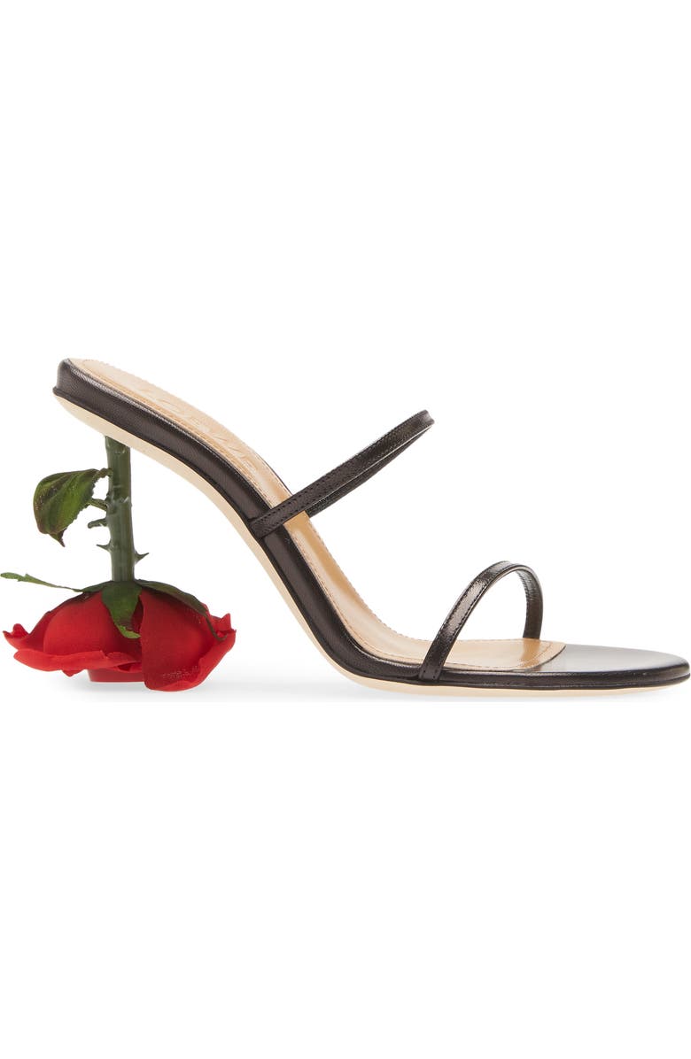 Loewe Rose Heel Sandal, Alternate, color,