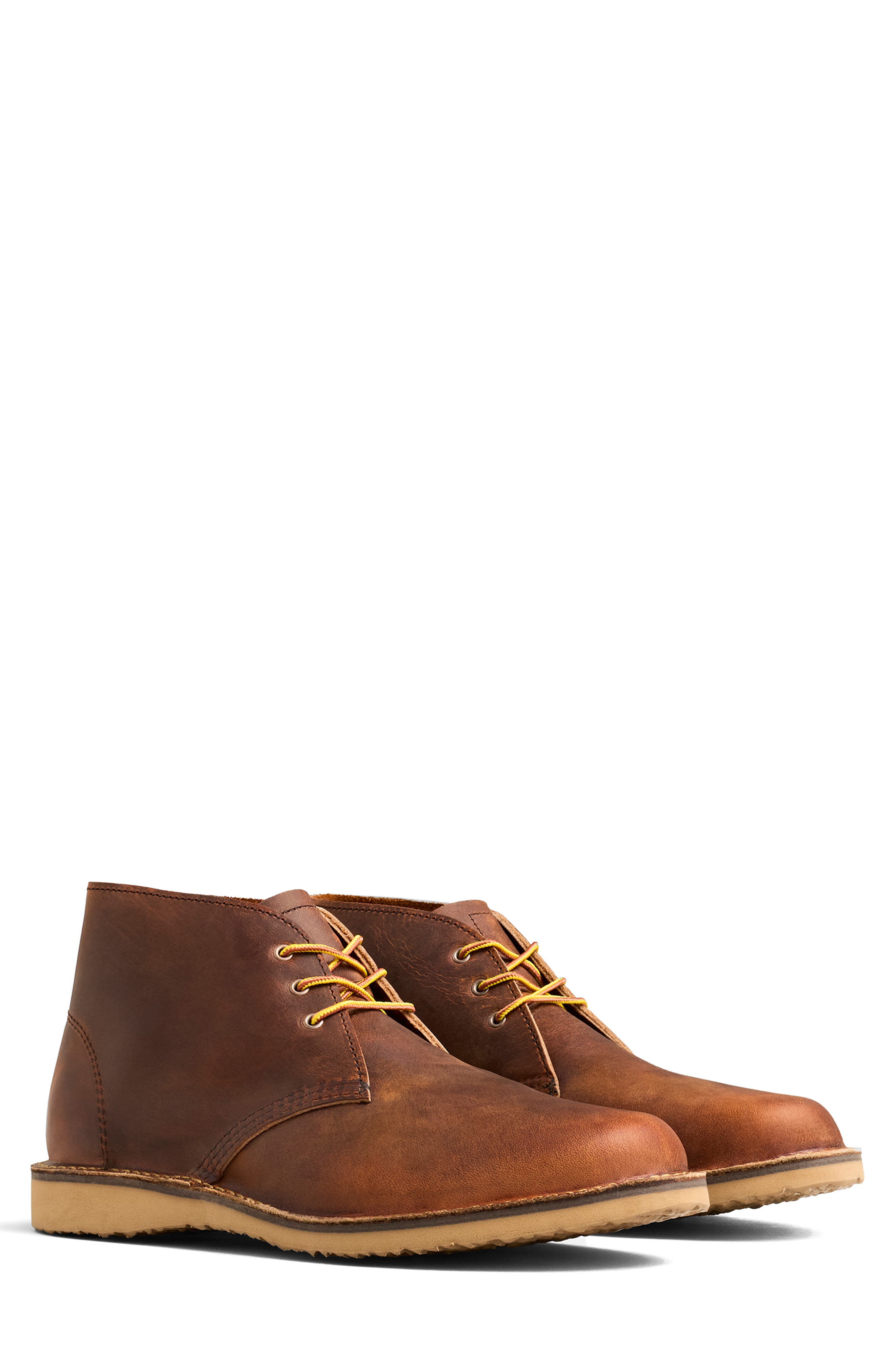Red Wing Weekend Chukka Boot, Main, color, Copper Rough And Tough