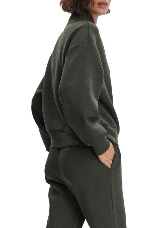 Varley Davidson Woven Sweatshirt In Gray
