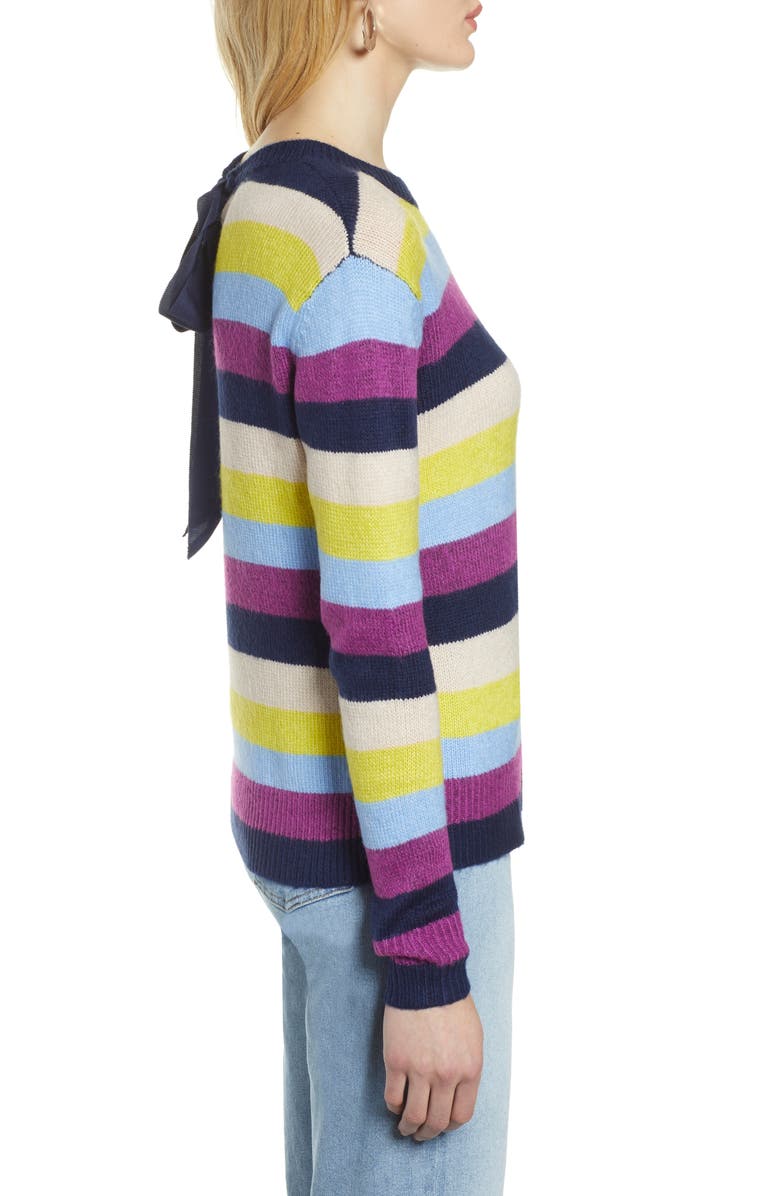 Halogen<sup>®</sup> Bow Back Sweater, Alternate, color,