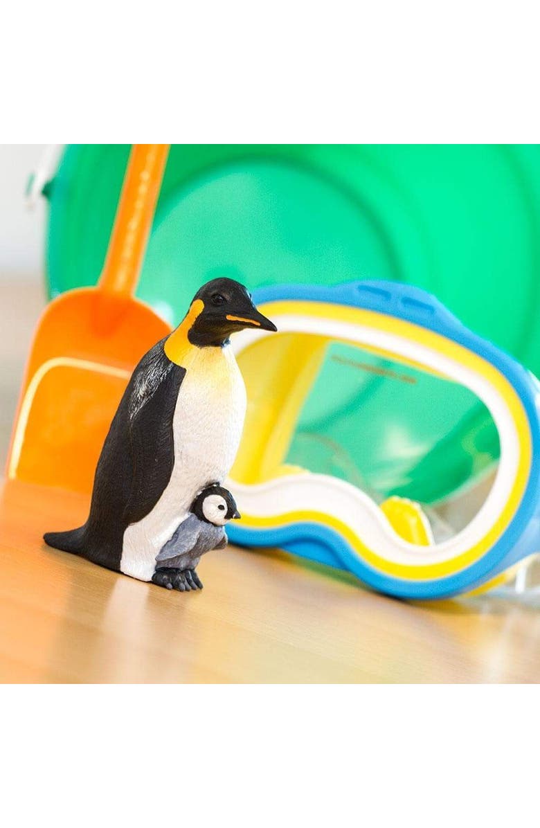 Safari Ltd. Emperor Penguin With Baby Toy, Alternate, color, NO COLOR