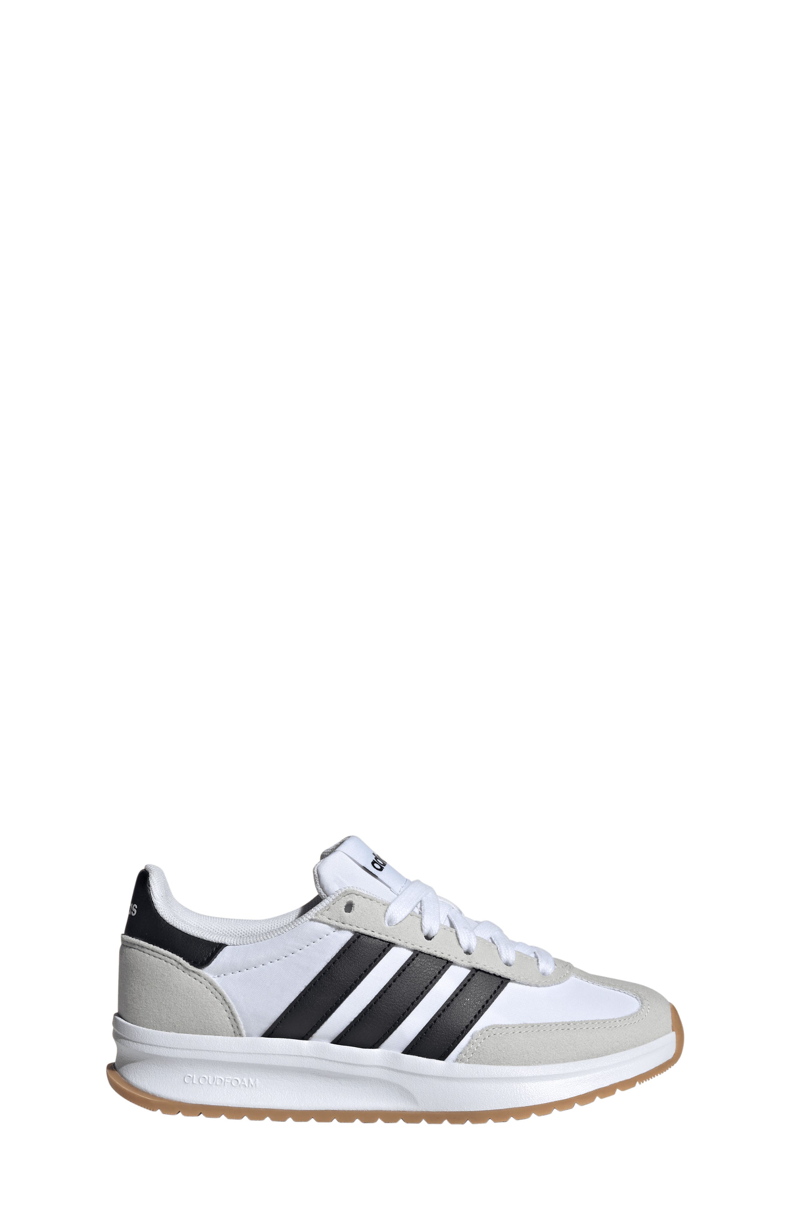 adidas Kids' Run '70s 2-0 Sneaker, Alternate, color, White/ Core Black/ Grey