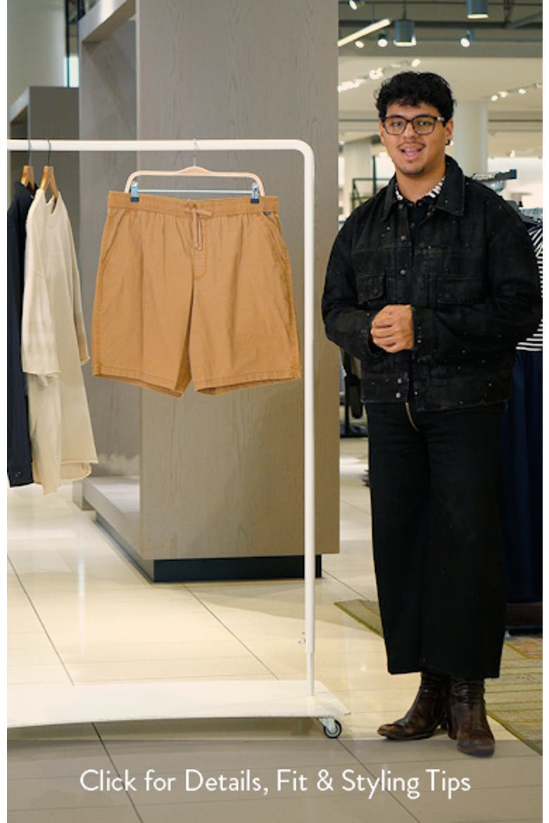 Saltwater Stretch Cotton Drawstring Shorts video