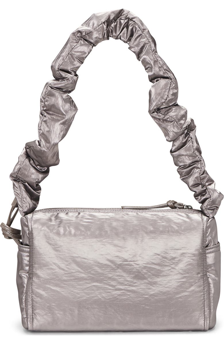 Oryany Scrunch Shoulder Bag, Alternate, color, Pewter