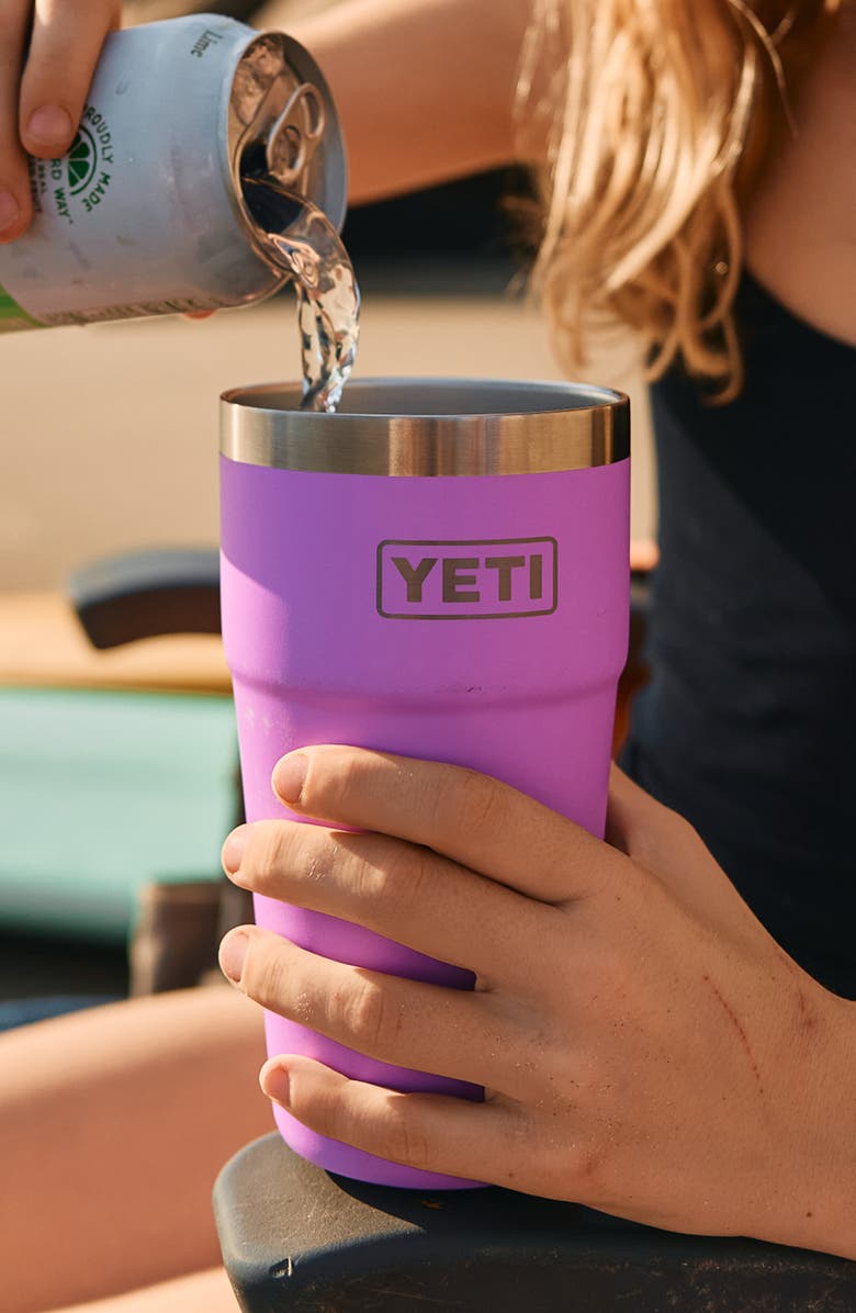 YETI Rambler 20-Ounce Stackable Cup, Alternate, color, Desert Bloom