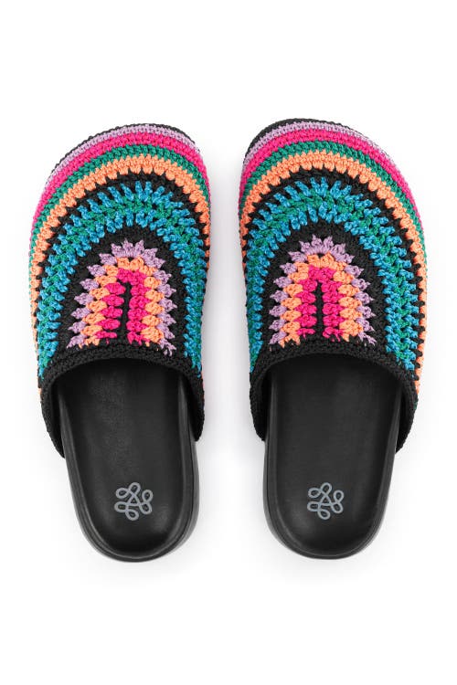 The Sak Bolinas Clog In Eden Stripe