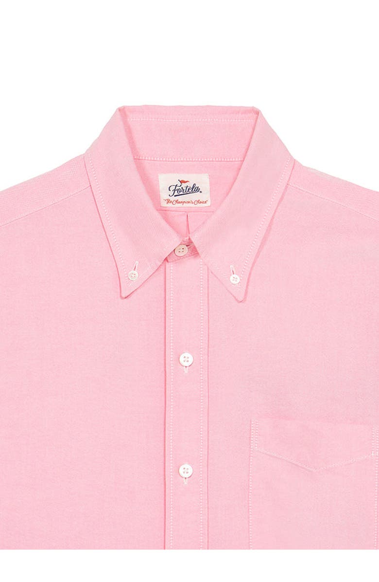 Fortela King Classic Cotton Shirt, Alternate, color, Pink