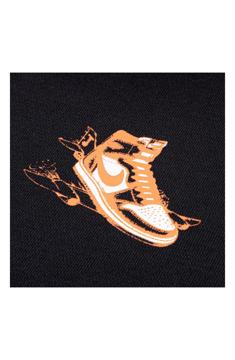 Jordan Kids' Air Jordan Has Landed Fleece Graphic Hoodie, Alternate, color, Black