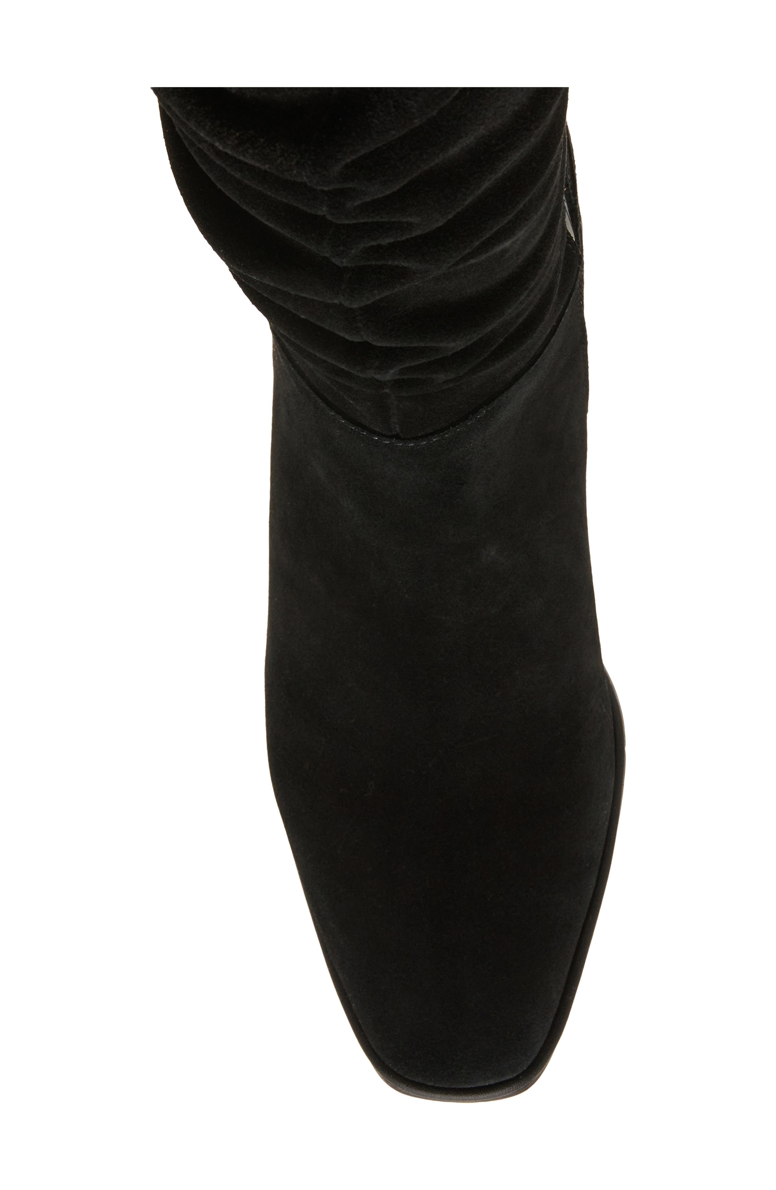 Maddix Waterproof Knee High Boot, Alternate, color, BLACK SUEDE