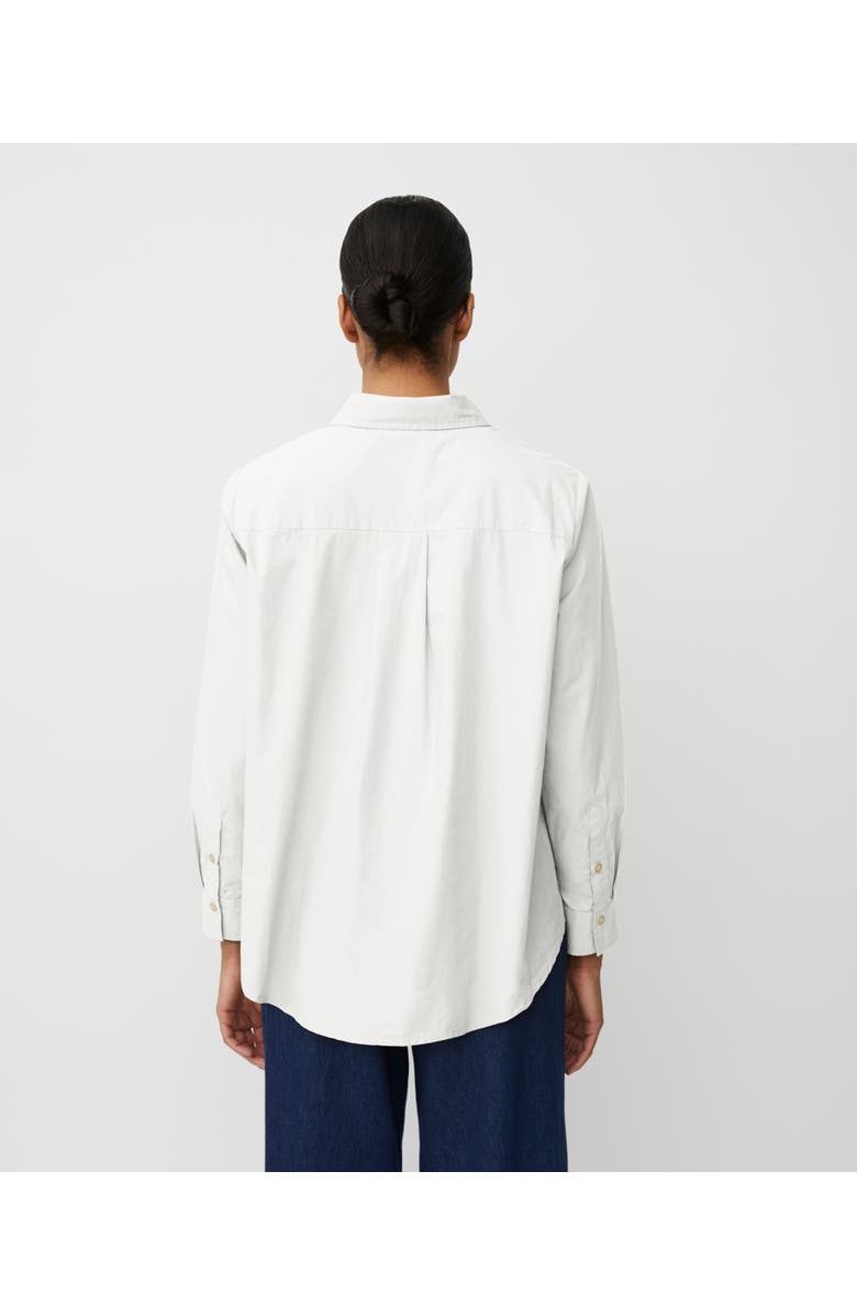 Masai Copenhagen MaImma Long Sleeve Collared Shirt, Alternate, color, White