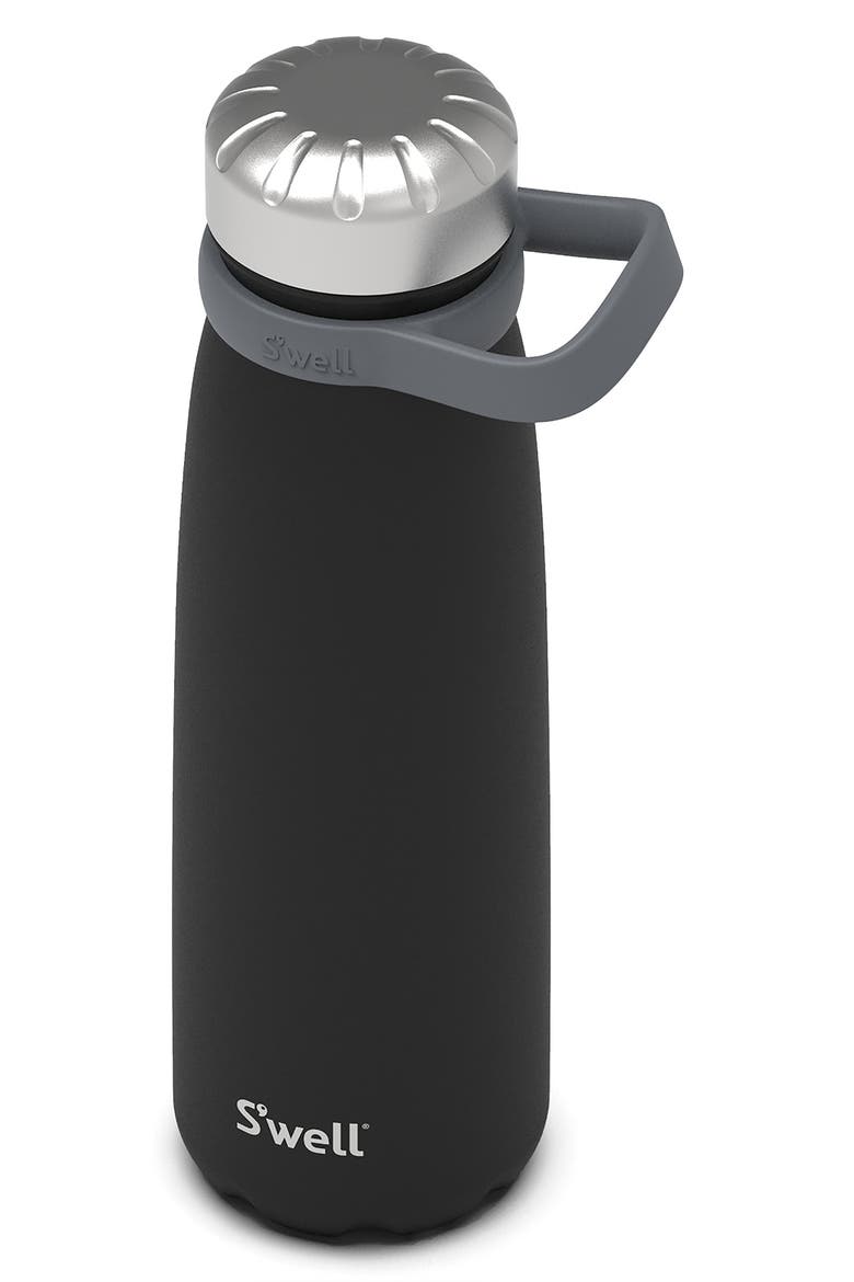 Traveler 40-Ounce Insulated Water Bottle, Alternate, color, ONYX