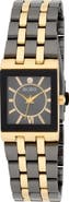 BCBG Modern Link Quartz Two-Tone Bracelet Watch, 34mm