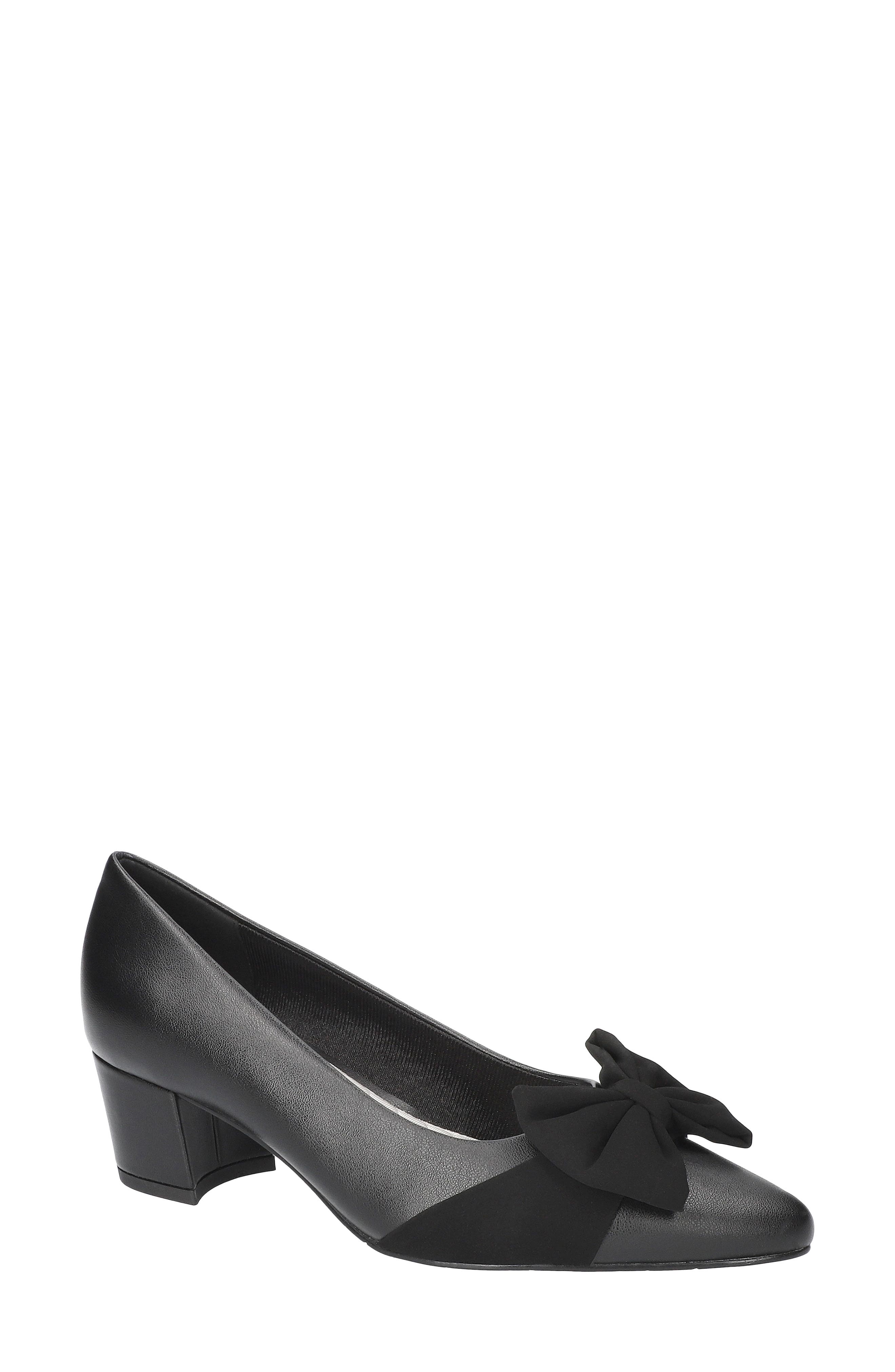 EASY STREET Alva Pointed Toe Pump, Main, color, Black