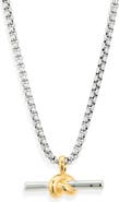 Missoma Lucy Williams Chunky Knot T-Bar Necklace