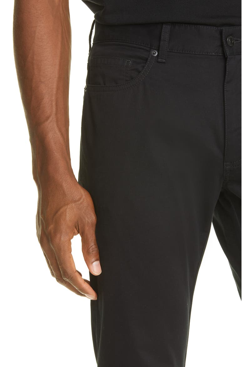 Comfort Slim Jeans, Alternate, color, BLACK