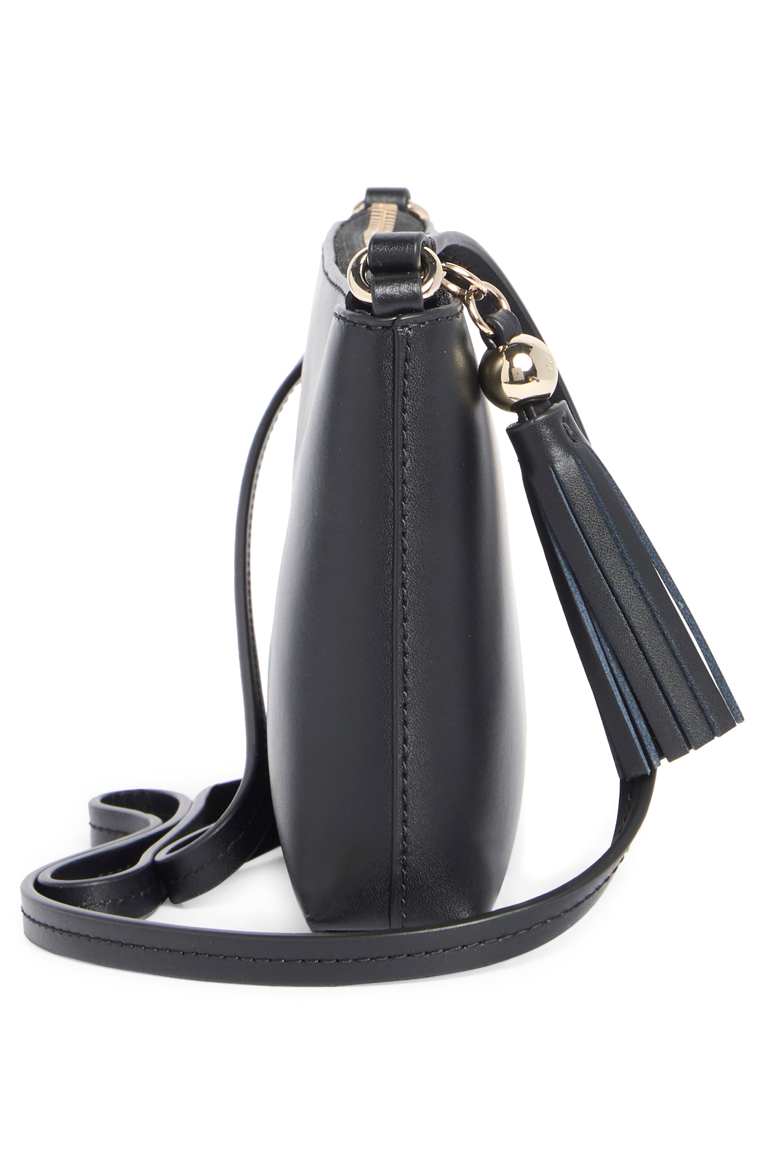 Kate Spade New York ivy street amy crossbody, Alternate, color, Black