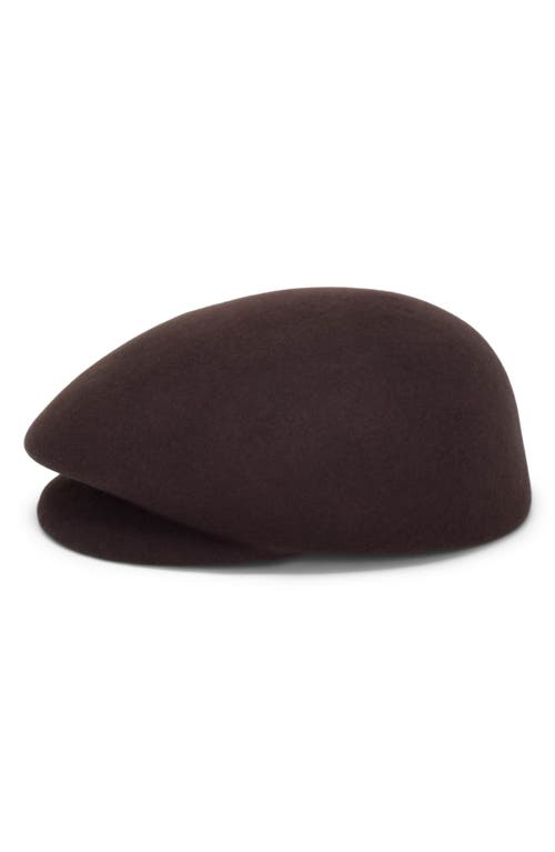 Gigi Burris Millinery Laurel Wool Felt Hat In Brown