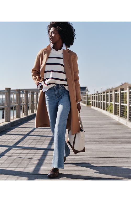 LANDS' END LANDS' END DENIM HIGH RISE SKINNY FLARE JEANS