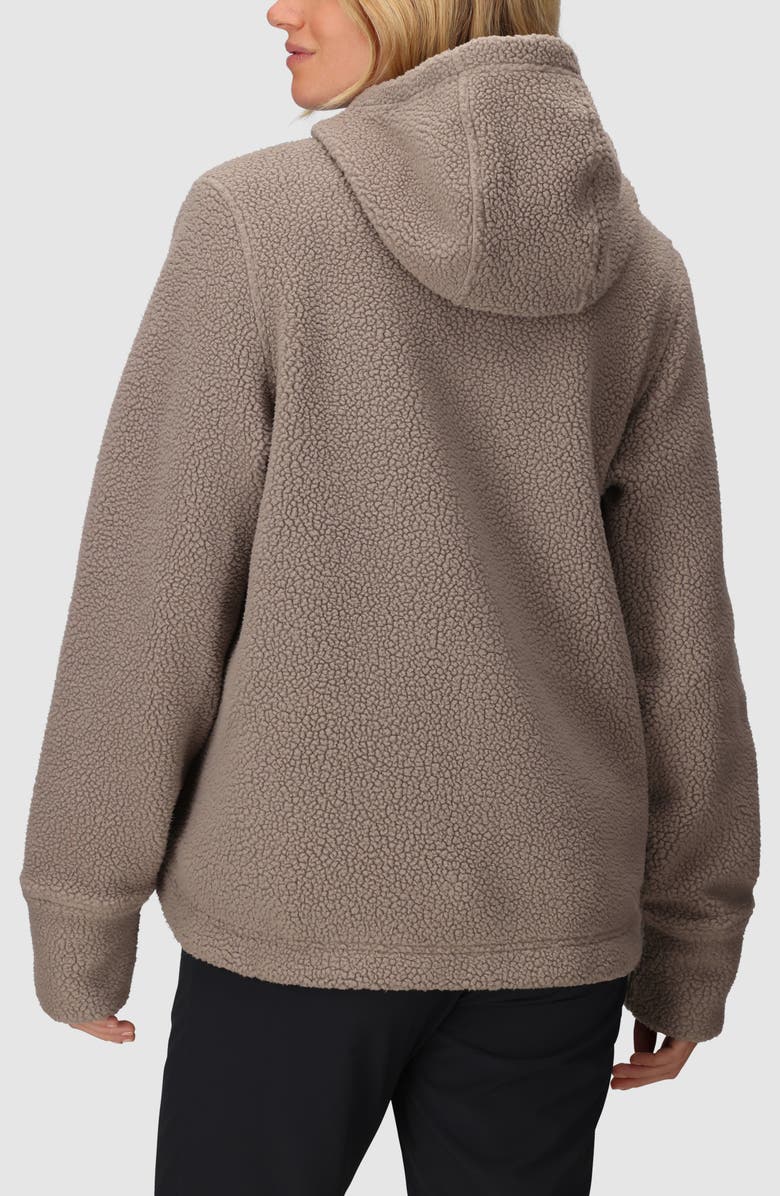 Outdoor Research Grayland High Pile Fleece Hoodie, Alternate, color, Sable