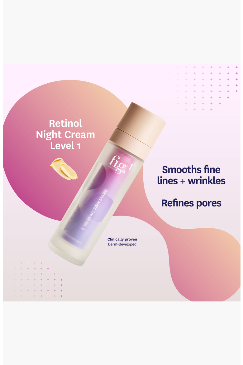Retinol Night Cream Level 1, Alternate, color, Starter Kit