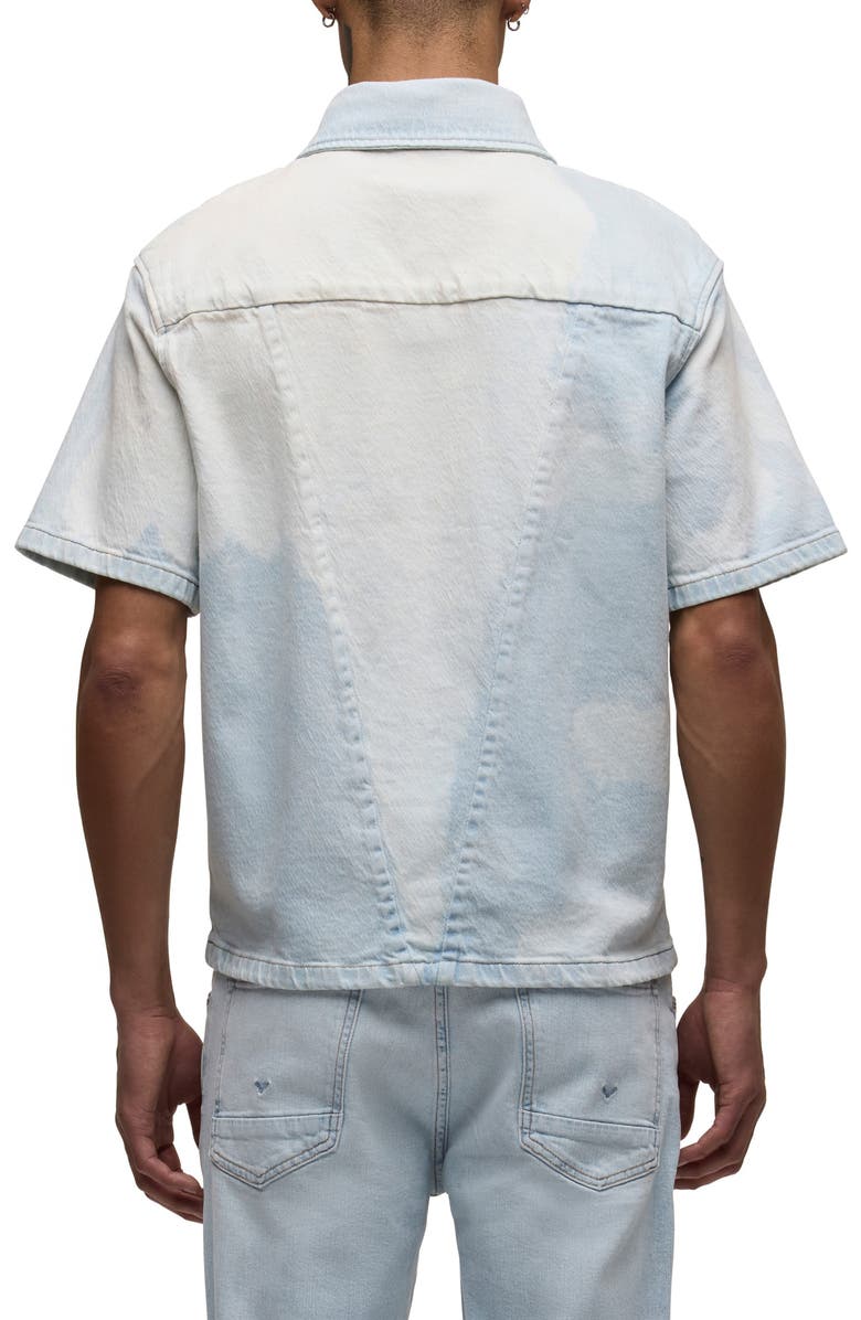 Hudson Jeans CAMP SHORT SLEEVE SHIRT, Alternate, color, 