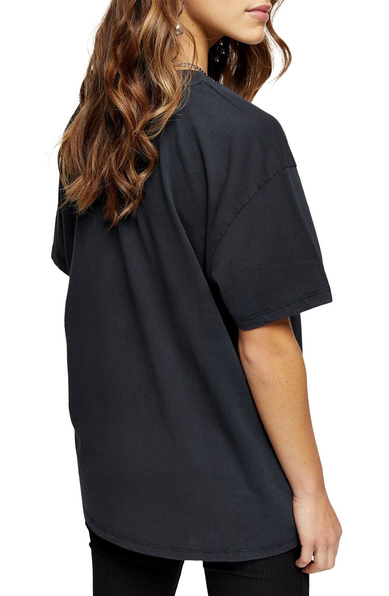 Topshop New York Graphic Tee, Alternate, color,