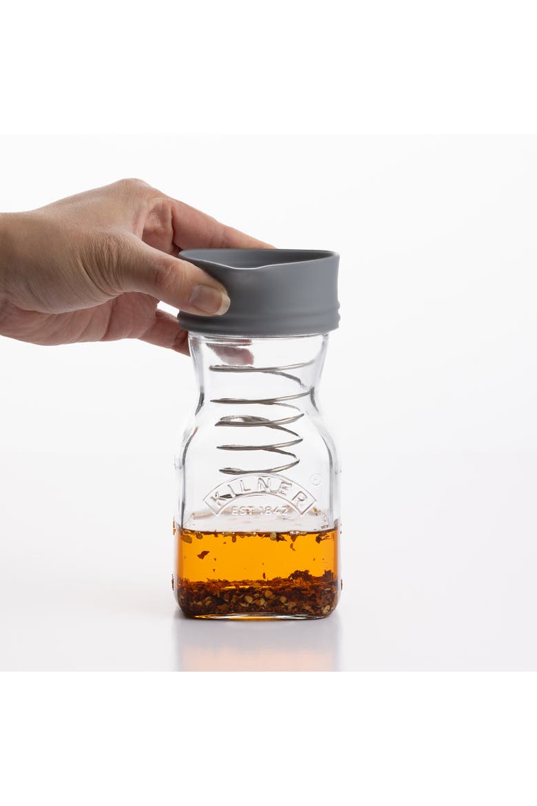 Salad Dressing Maker, Alternate, color, Clear