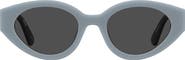 Moschino 51mm Oval Sunglasses