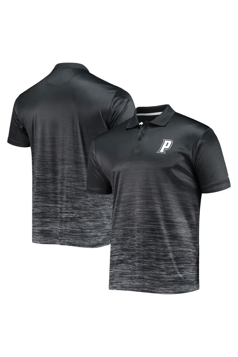 Men's Colosseum Black Providence Friars Marshall Polo, Alternate, color, Black