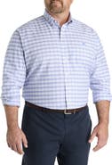 Brooks Brothers Big & Tall  Non-Iron Oxford Check Sport Shirt