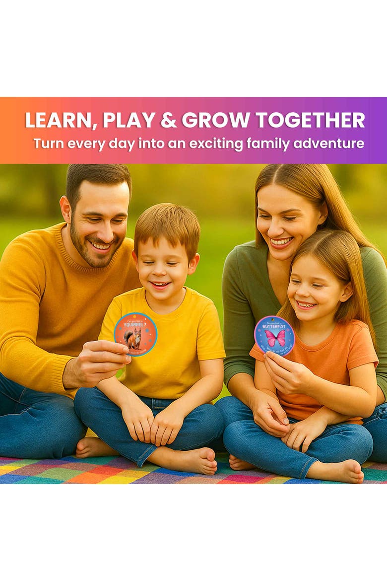 Activity Cards Scavenger Hunt Set for Toddlers, Alternate, color, Set of 4