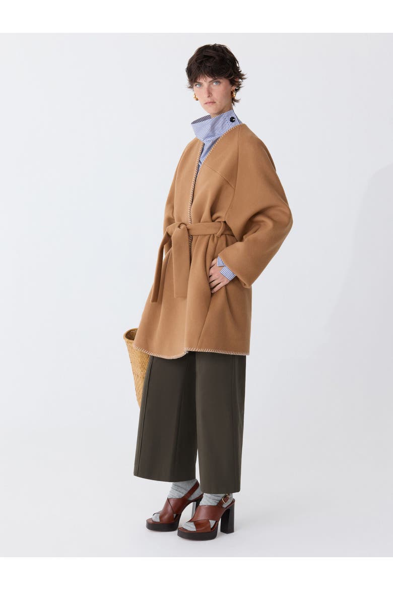 SONOMA Wrap Cardigan, Alternate, color, Camel