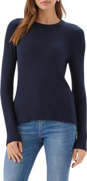 Karen Kane Ribbed Long Sleeve Crewneck Top