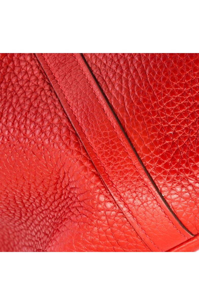 Pre-Owned Hermes Picotin Lock Bag Clemence PM, Alternate, color, Rouge Casaque