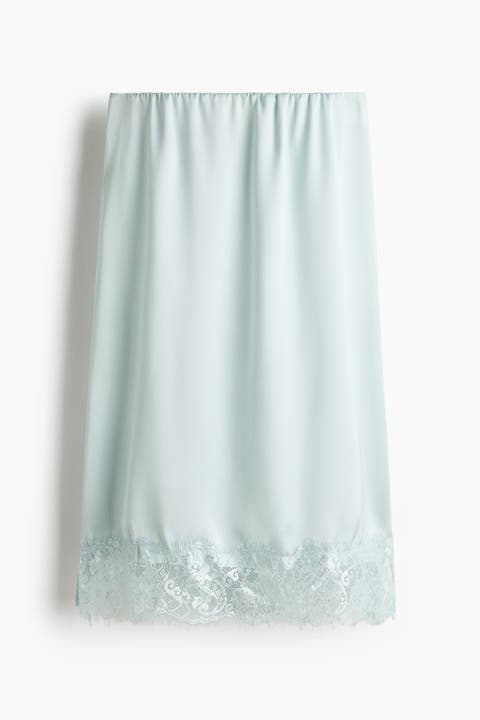 Lace-trimmed Skirt