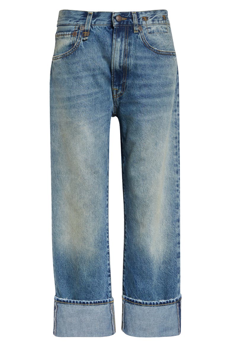 Cuffed X-Boyfriend Jeans, Alternate, color, JASPER
