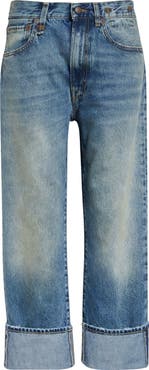R13 Cuffed X-Boyfriend Jeans