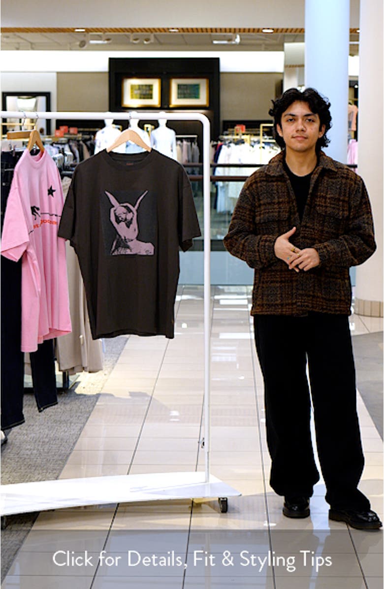 Angel Graphic Print T-Shirt, sales video thumbnail