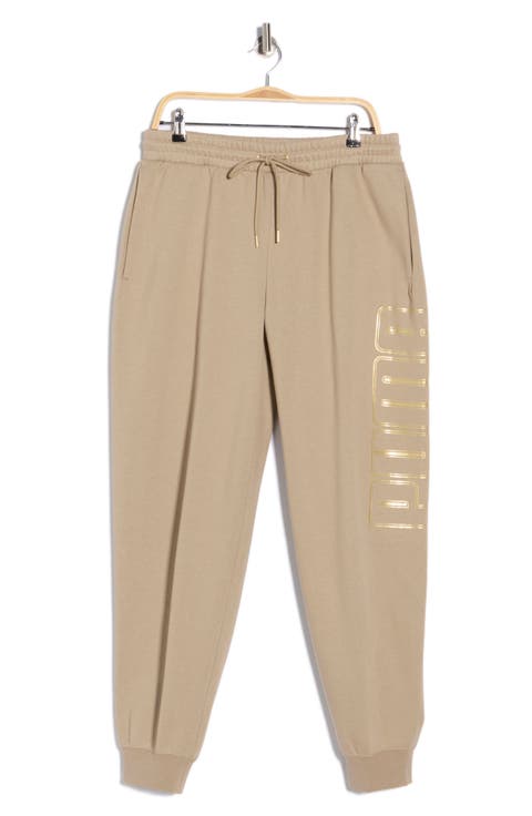 Maximal Metallic Logo Sweatpants