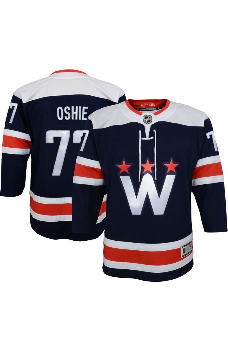 Outerstuff Youth TJ Oshie Navy Washington Capitals Alternate Premier Player Jersey, Main, color, Navy