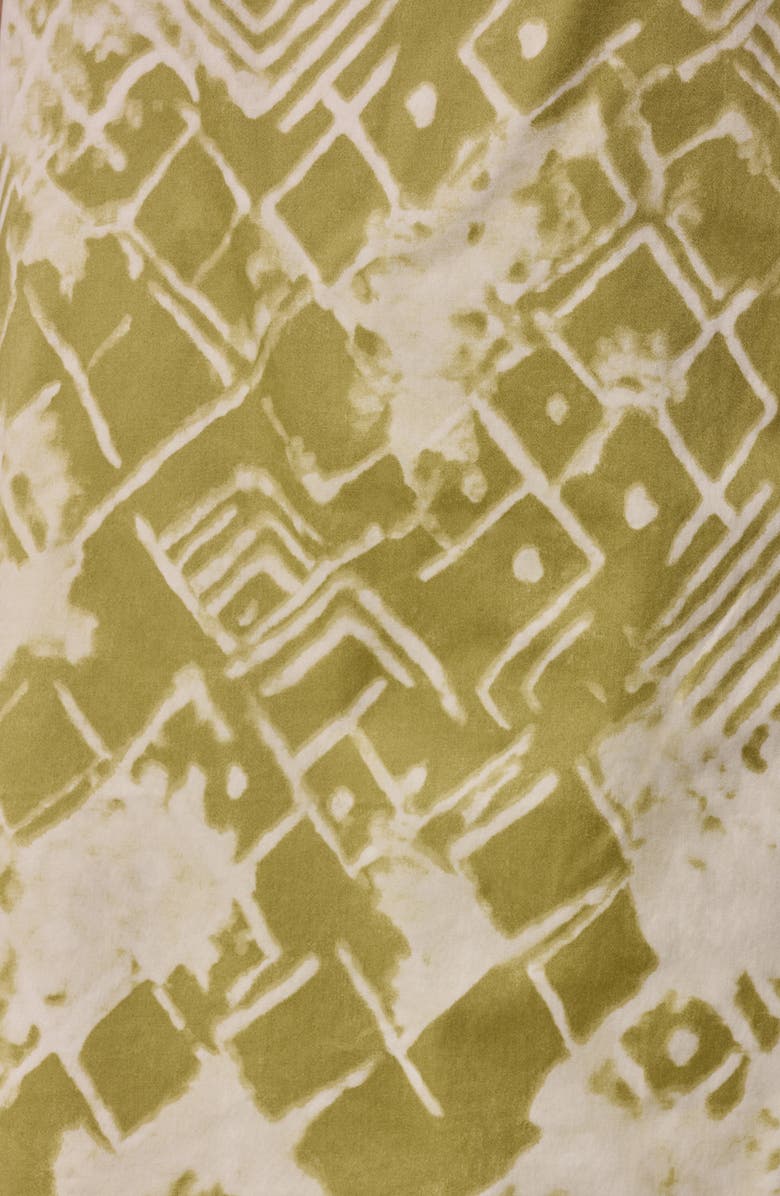 Donna Karan New York Abstract Print Shift Dress, Alternate, color, Kiwi Multi