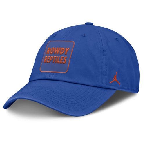 Jordan Brand Royal Florida Gators Local Club Adjustable Hat In Blue