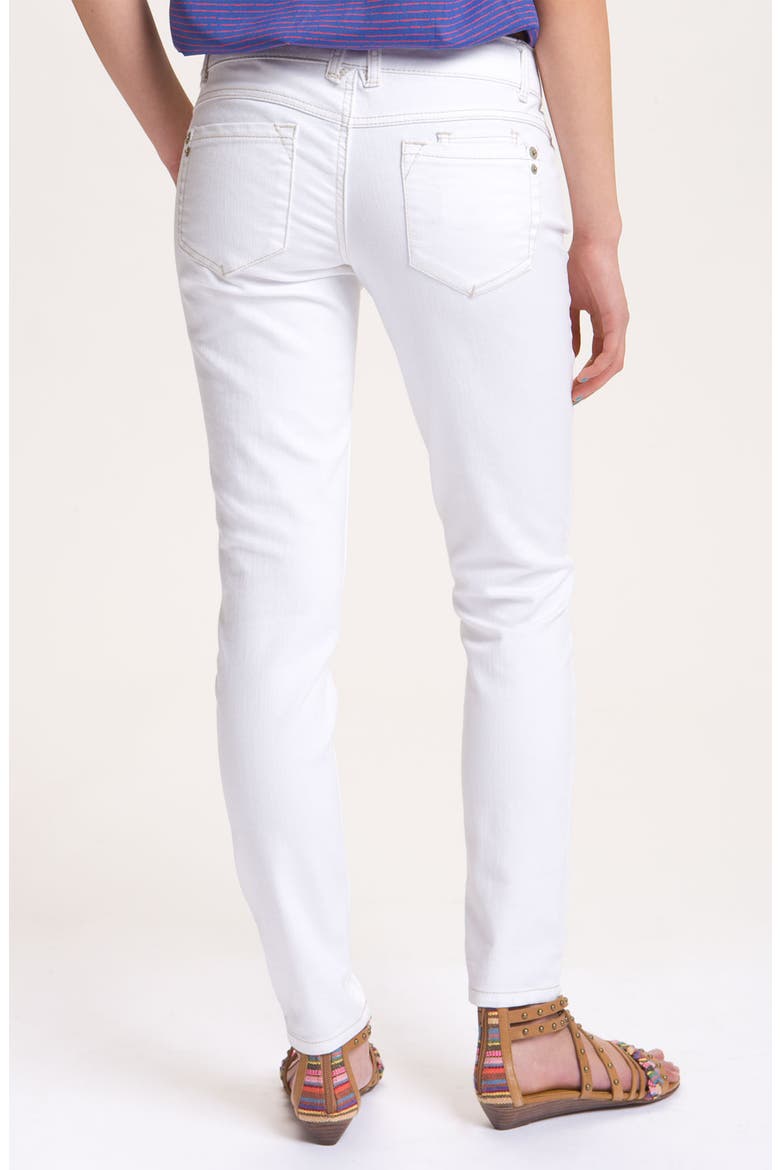 Skinny Jeans, Main, color, WHITE DENIM