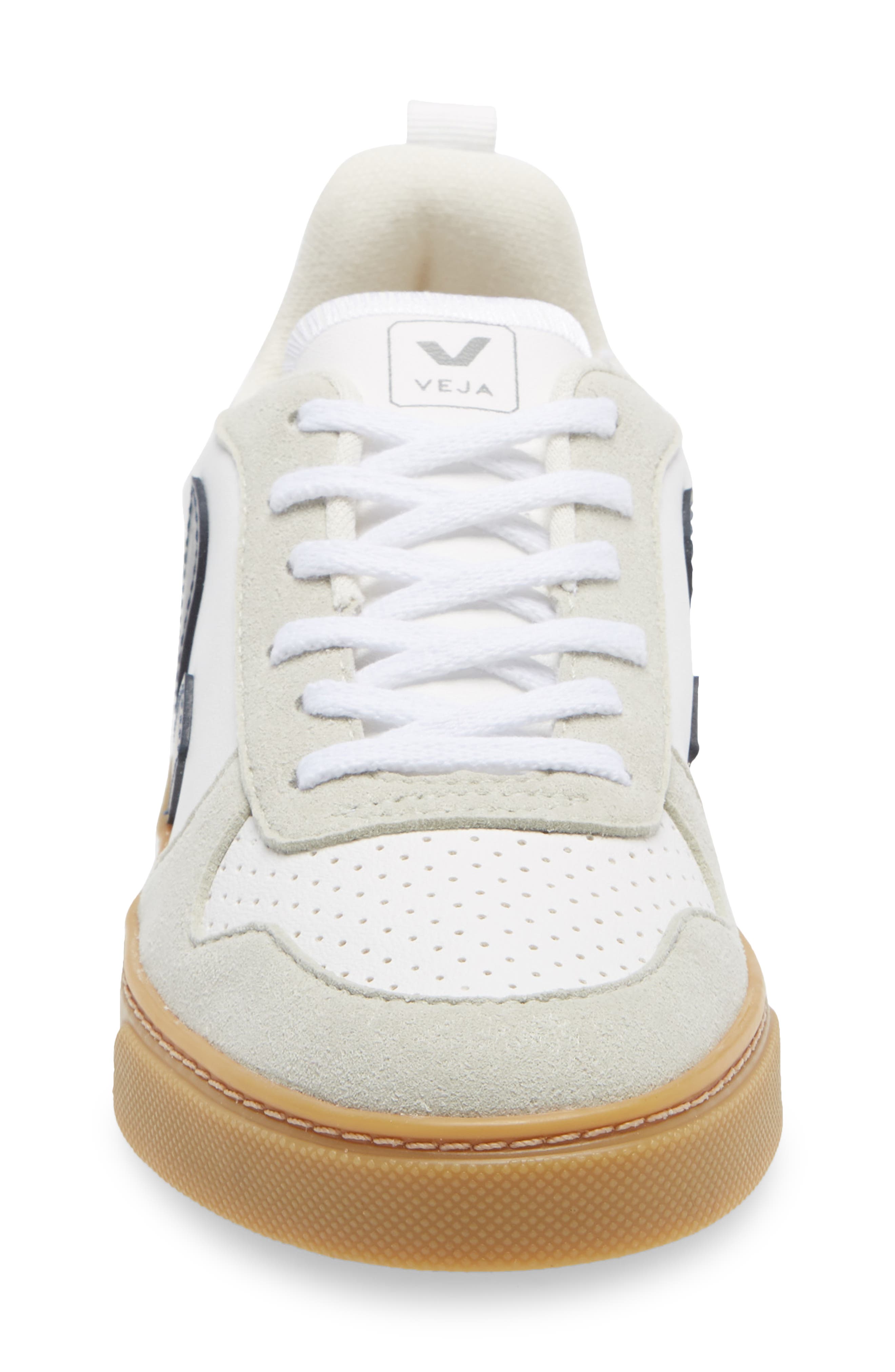 V-10 Lace-Up Sneaker, Alternate, color, WHITE/ WHITE