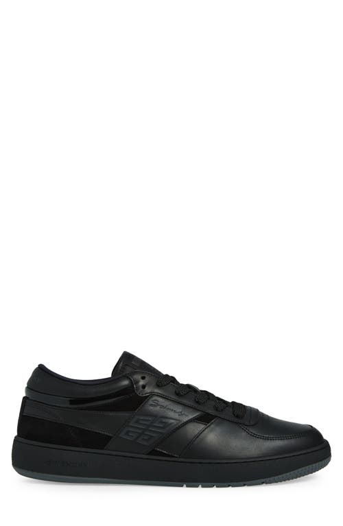 Givenchy G Move Low-top Sneakers In Calf Leather In Black