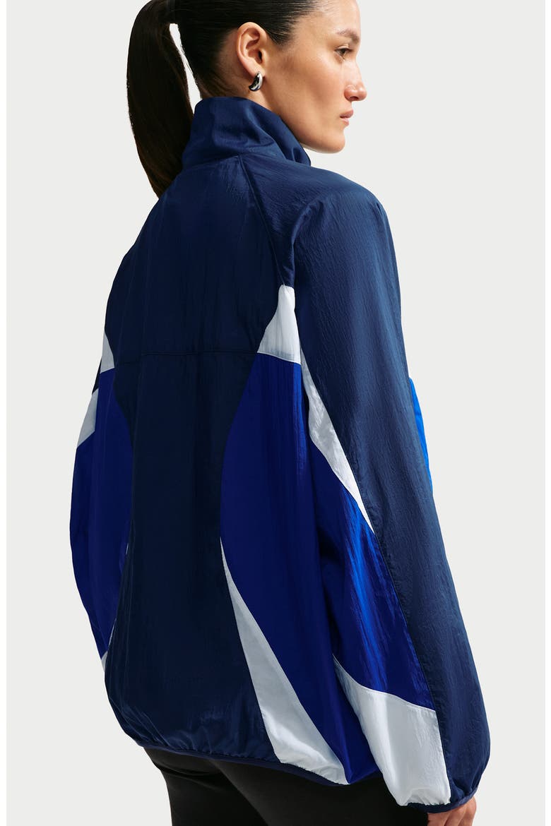 Sportswear Woven Track Jacket, Alternate, color, MIDNIGHT NAVY/ OLD ROYAL