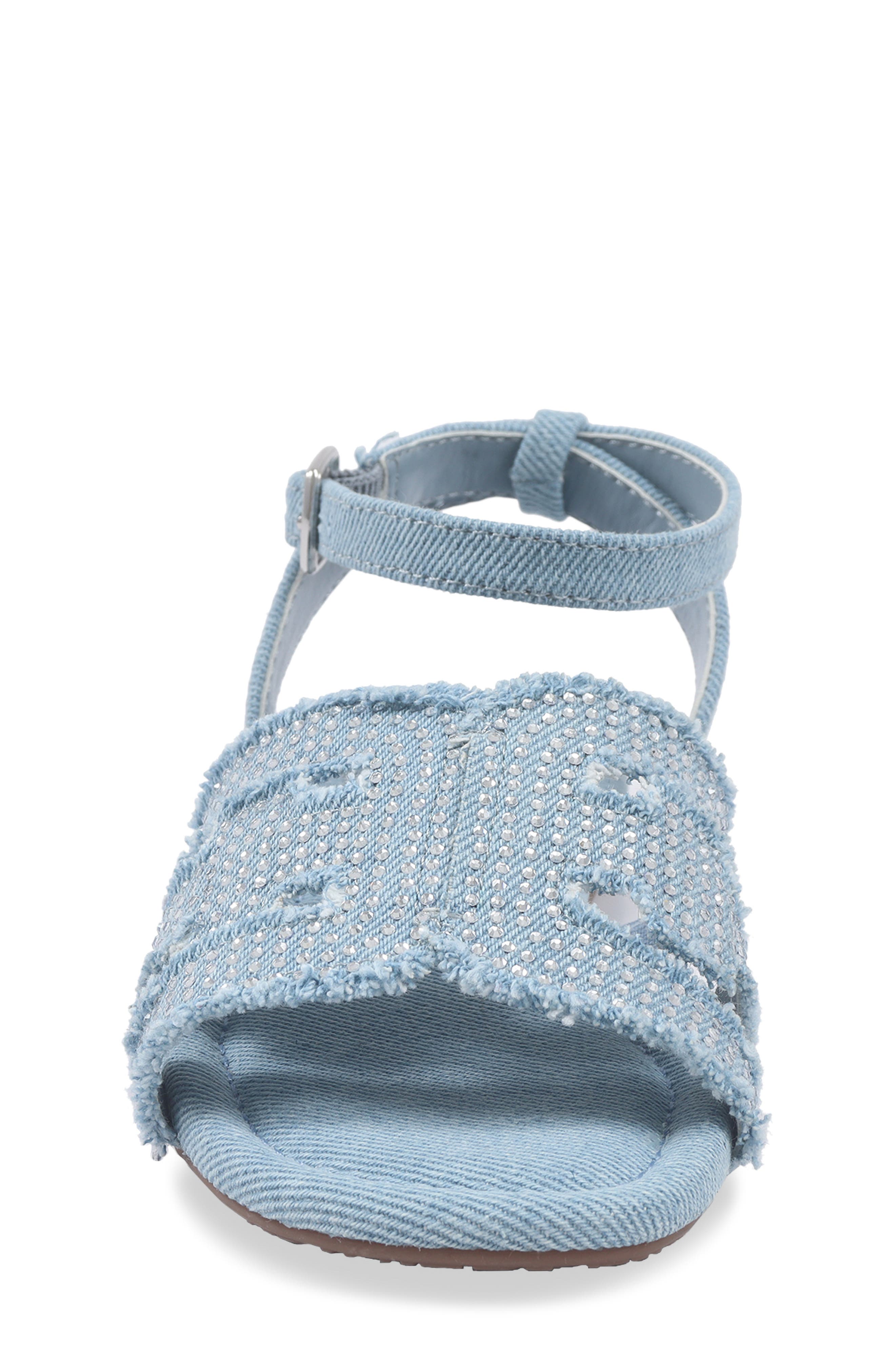 Kids' Bella Bay Ankle Strap Sandal, Alternate, color, BLUE